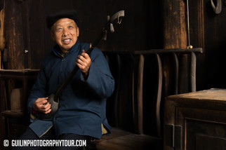 Photo of elderly man taken on a day tour